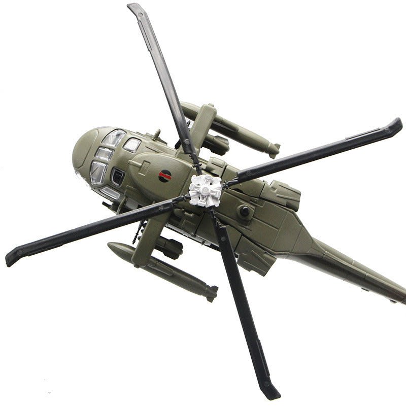 Black Hawk Gunship Military Model Toy - Weriion