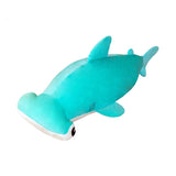 Blue Plush Hammerhead Shark Doll Toys - Weriion