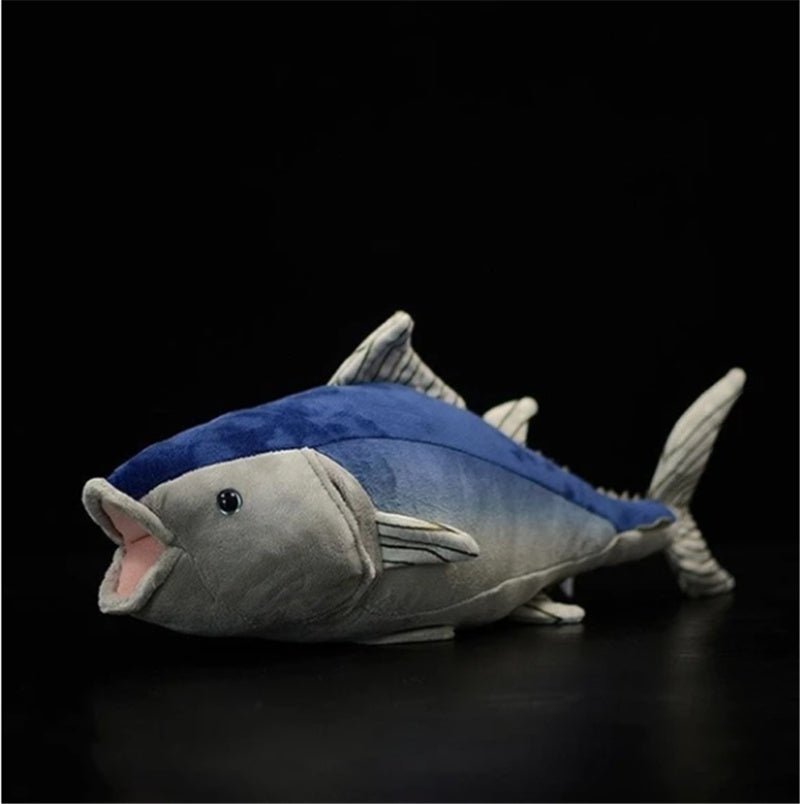 Blue Tuna Fish Marine Aquatic Animal Plush Toy - Weriion