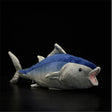 Blue Tuna Fish Marine Aquatic Animal Plush Toy - Weriion