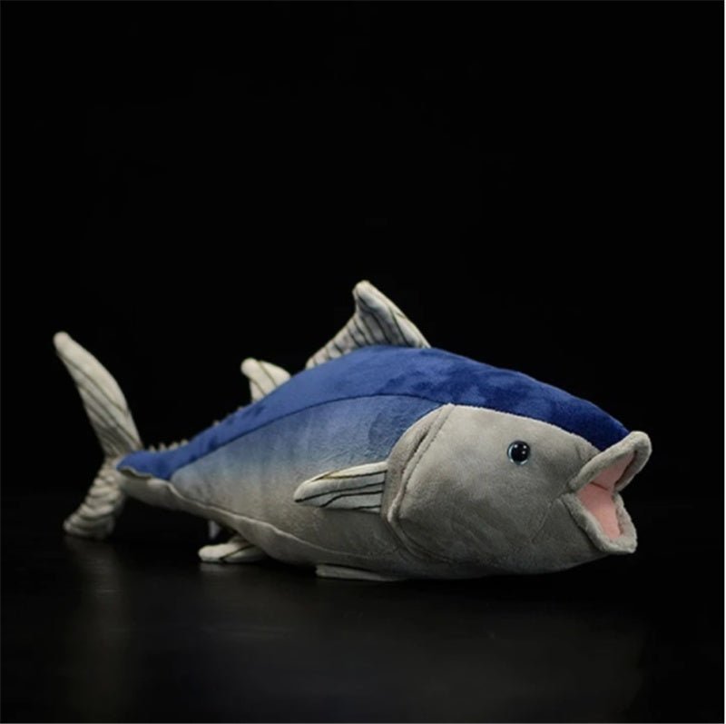 Blue Tuna Fish Marine Aquatic Animal Plush Toy - Weriion