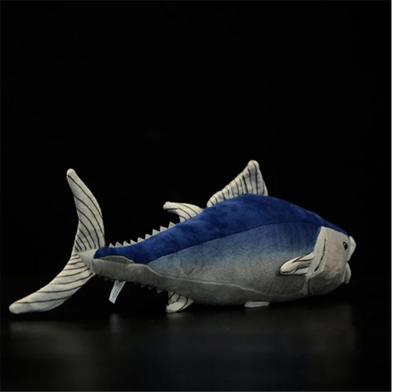 Blue Tuna Fish Marine Aquatic Animal Plush Toy - Weriion