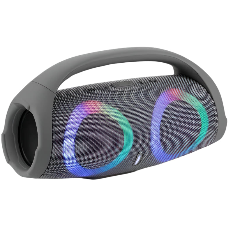 Bluetooth Speaker With RGB Colored Lights Outdoor Portable & Waterproof - Weriion