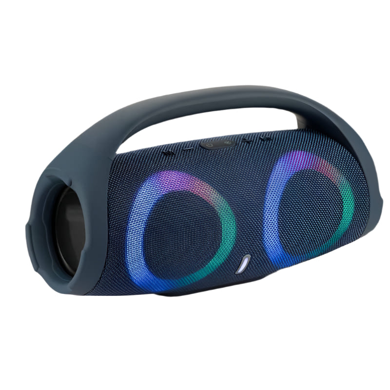 Bluetooth Speaker With RGB Colored Lights Outdoor Portable & Waterproof - Weriion