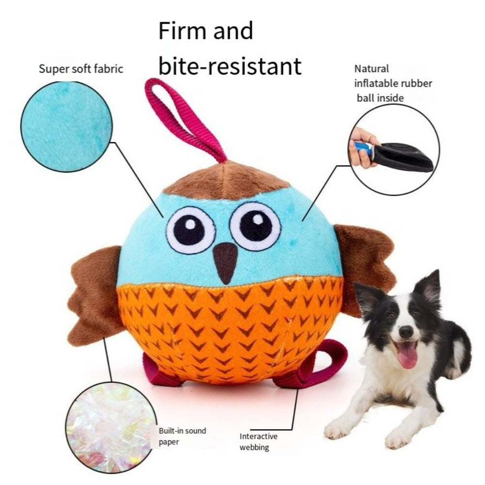 Bouncing Stress Relieving Dog Chew Toy - Weriion