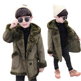 Boys Warm Hooded Padded Winter & Autumn Trench Coat - Weriion