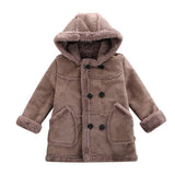 Boys Warm Hooded Padded Winter & Autumn Trench Coat - Weriion