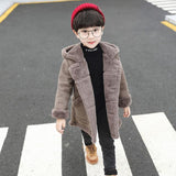 Boys Warm Hooded Padded Winter & Autumn Trench Coat - Weriion