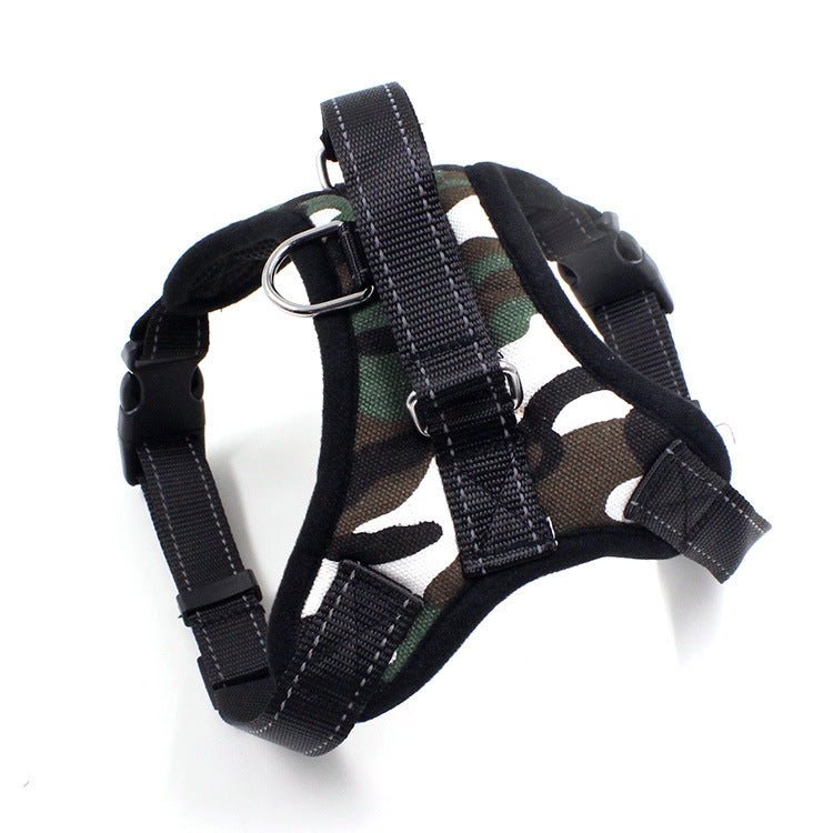 Breathable Comfortable Collar Pet Dog Chest Harness - Weriion