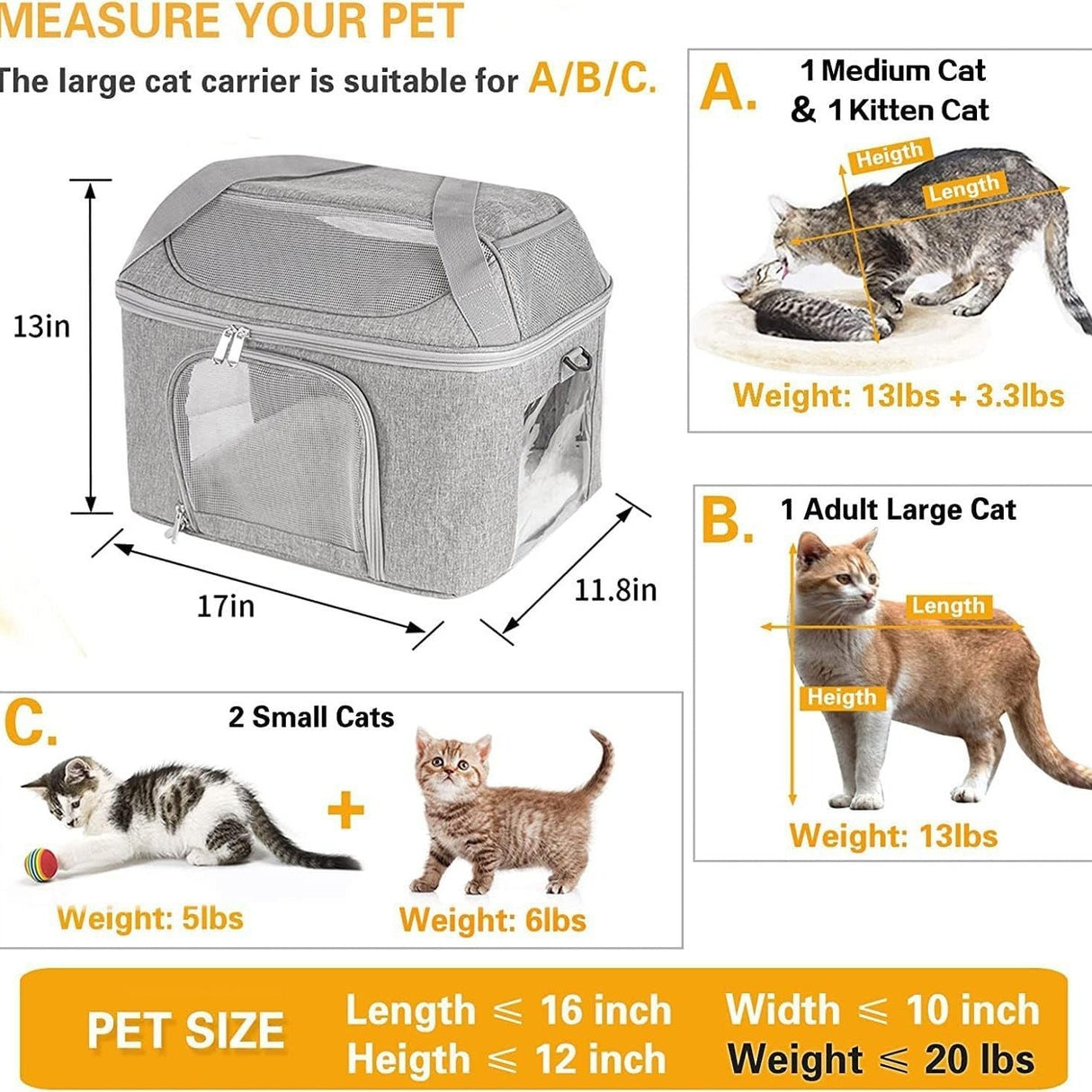 Breathable Transparent Carrier Backpack Handbag Shoulder Bag In One For Cats Dogs Pets - Weriion