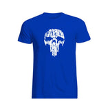 Broken Skull Cotton T-Shirts For Men - Weriion