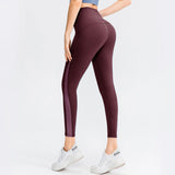 Butt Lifting Workout Leggings Tights For Women Seamless High Waisted Yoga Pants - Weriion