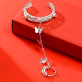 Butterfly Hollow Out Bracelet For Women - Weriion