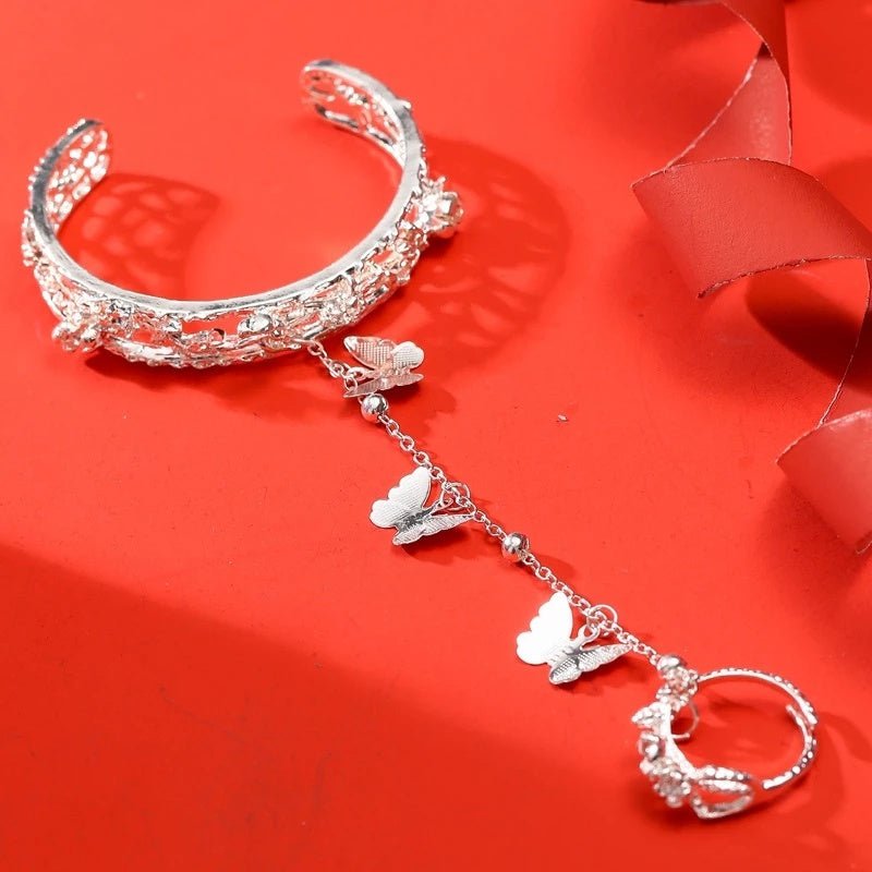 Butterfly Hollow Out Bracelet For Women - Weriion