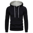 Buttoned Cotton Fleece Casual Hoodie - Weriion