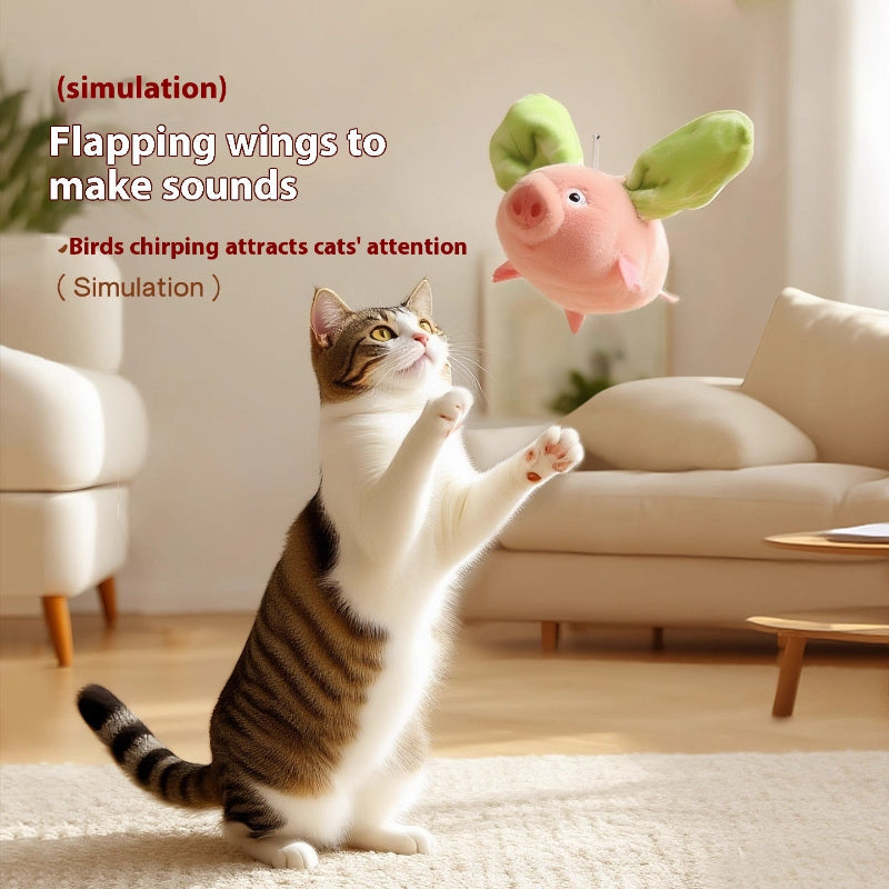 Electric Pig Simulation Cat Dog Pet Toy