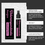 Hair Fixasture Styling Sea Salt Spray For Fluffy Shining And Healthy Hair