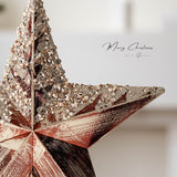 Christmas Tree Decorations Star Creative Retro