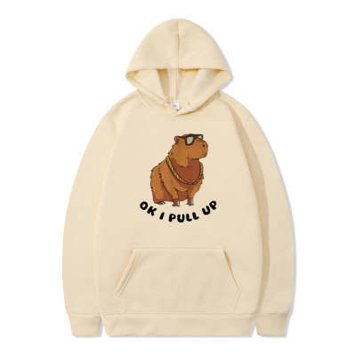 Unisex Printed Capybara Hoodies