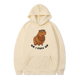 Unisex Printed Capybara Hoodies