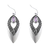 Women's Retro Ethnic Style Leaf Earrings