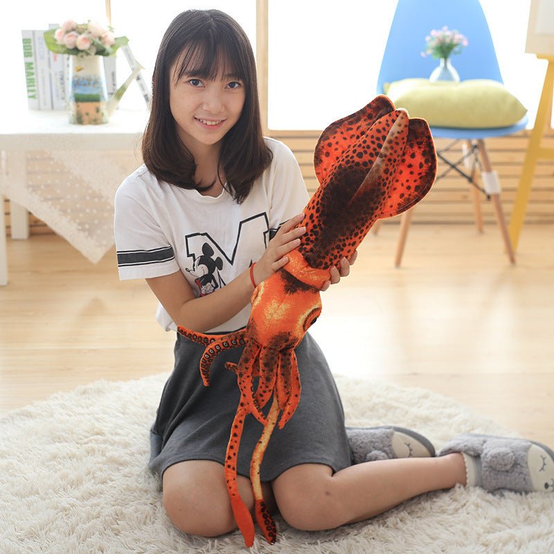 Calamari Squid Soft Stuffed Octopus Plush Toy - Weriion