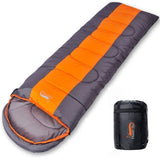 Camping Sleeping Bag Lightweight Warm & Cold Envelope Backpacking Sleeping Bag For Outdoor Traveling Hiking - Weriion