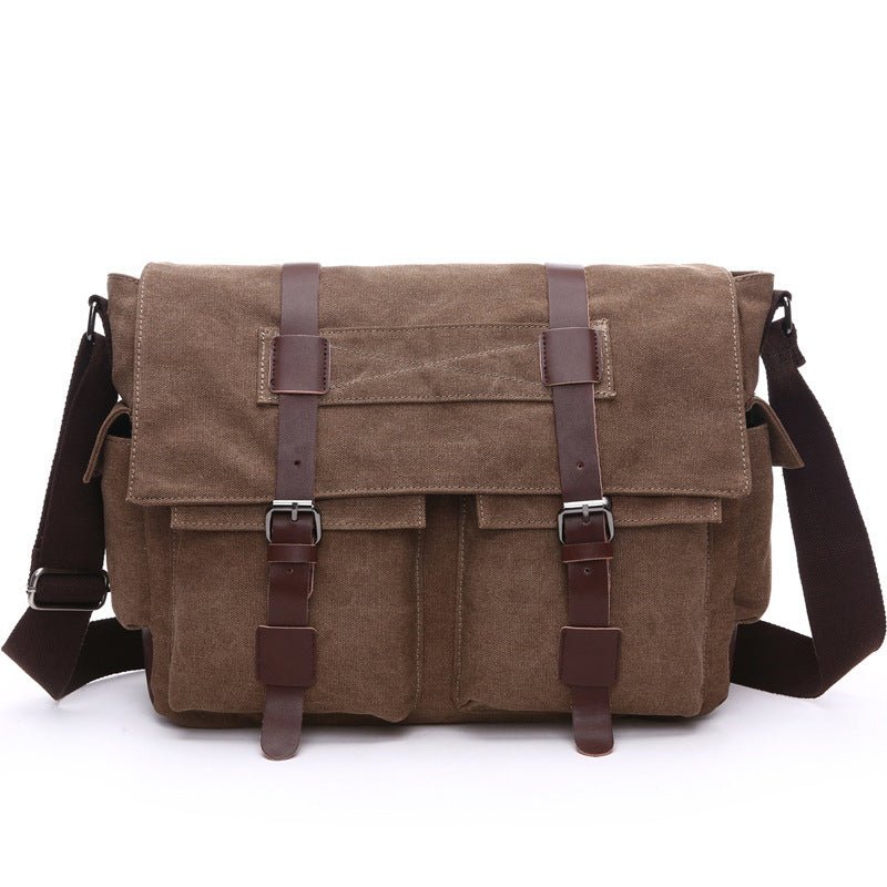 Canvas Men's Crossbody Shoulder Bag - Weriion