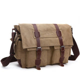 Canvas Men's Crossbody Shoulder Bag - Weriion