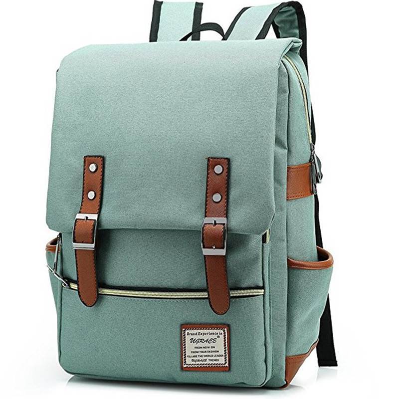 Canvas Unisex School Work Backpack - Weriion