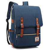 Canvas Unisex School Work Backpack - Weriion