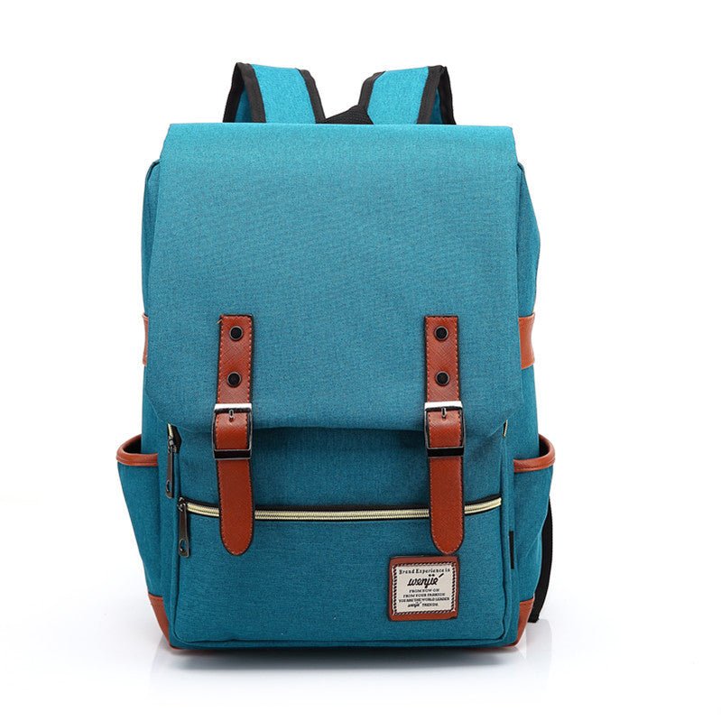 Canvas Unisex School Work Backpack - Weriion