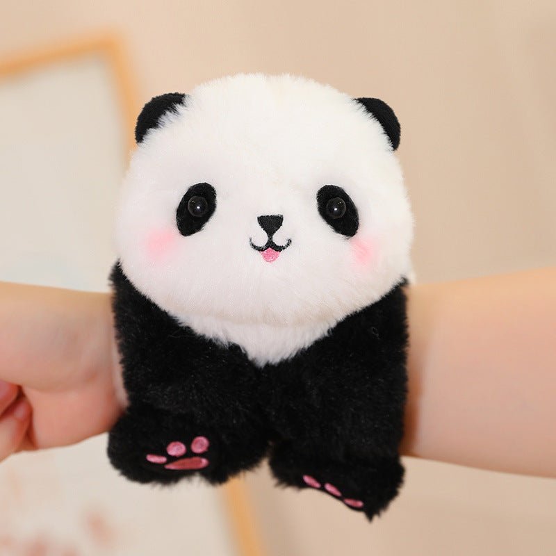 Cartoon Creative Snap Loop Wrist Attachable Plush Toys - Weriion