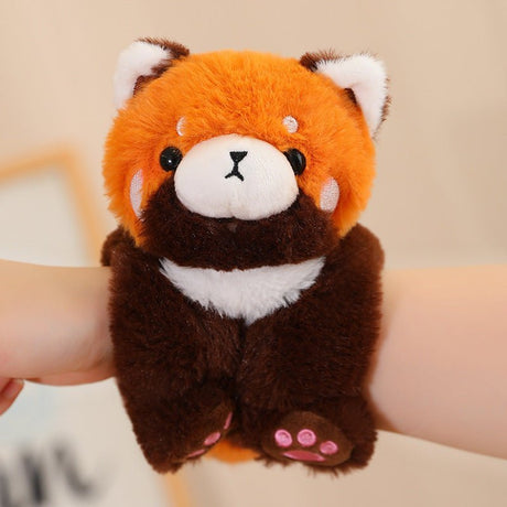 Cartoon Creative Snap Loop Wrist Attachable Plush Toys - Weriion