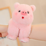 Cartoon Creative Snap Loop Wrist Attachable Plush Toys - Weriion