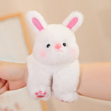 Cartoon Creative Snap Loop Wrist Attachable Plush Toys - Weriion