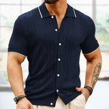 Casual Elegant Men's Polo Shirt - Weriion