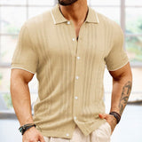 Casual Elegant Men's Polo Shirt - Weriion