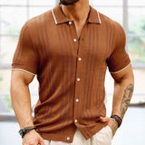 Casual Elegant Men's Polo Shirt - Weriion