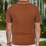 Casual Elegant Men's Polo Shirt - Weriion