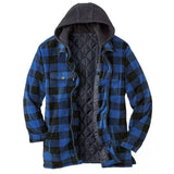 Casual Hooded Double Breasted Men's Winter Autumn Jacket - Weriion