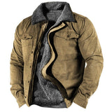 Casual Loose Fit Warm Men's Jacket - Weriion