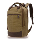 Casual Unisex Canvas Computer Backpack - Weriion