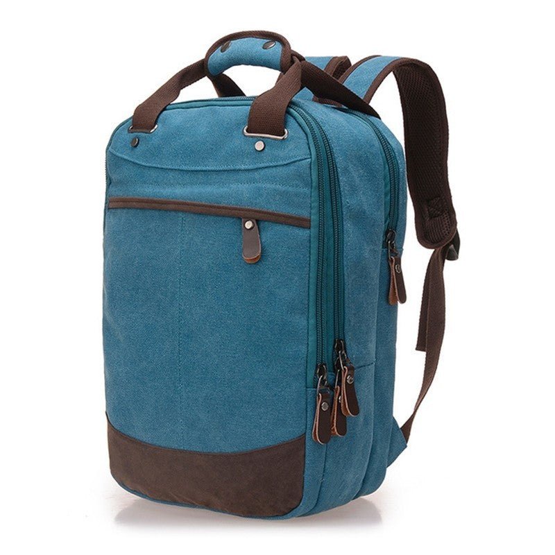 Casual Unisex Canvas Computer Backpack - Weriion