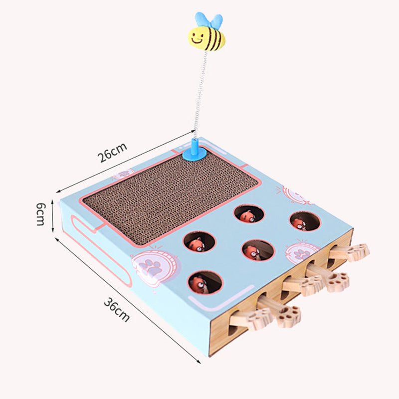 Cat Teaser Whack - A - Mole Toy - Weriion