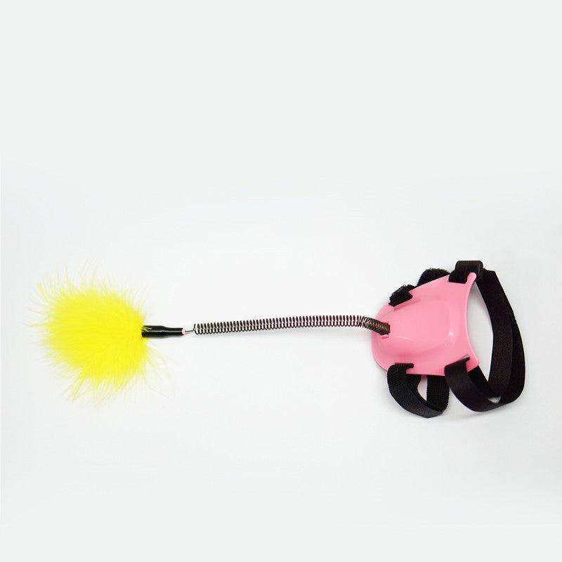 Cat Toy Funny Cat Stick with Strong Feathers - Weriion