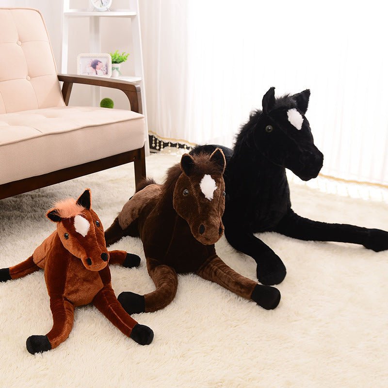 Children's Horse Plush Doll Toys Stuffed Animals - Weriion