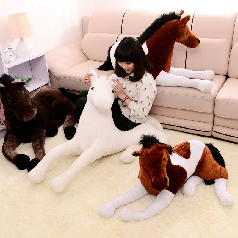 Children's Horse Plush Doll Toys Stuffed Animals - Weriion