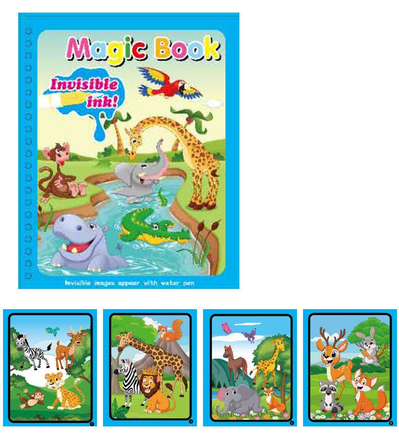 Children's Magic Water Coloring & Painting Books - Weriion