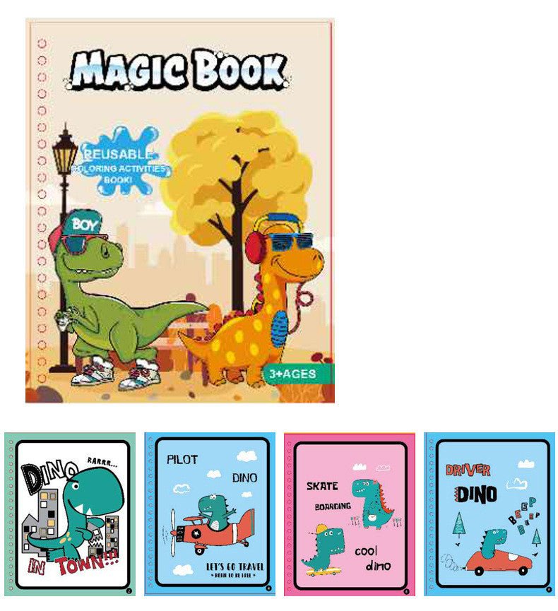 Children's Magic Water Coloring & Painting Books - Weriion